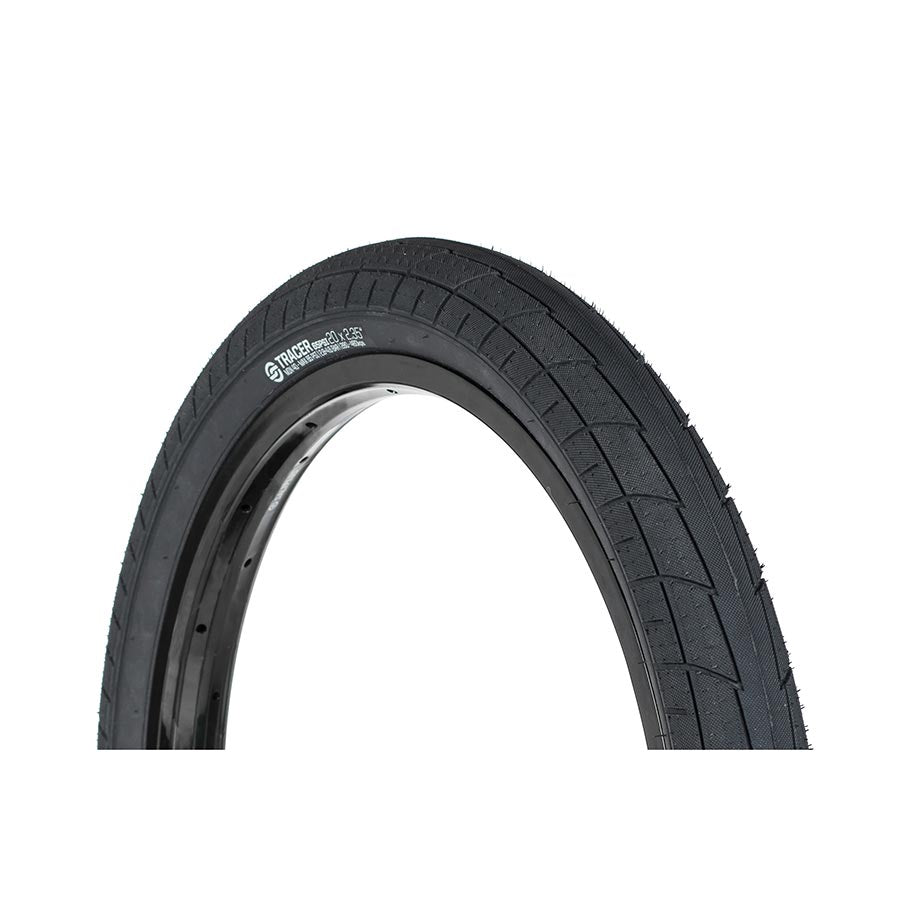 Salt Tracer kids BMX tires with knobby tread, designed for youth BMX bikes, suitable for off-road and stunt riding.