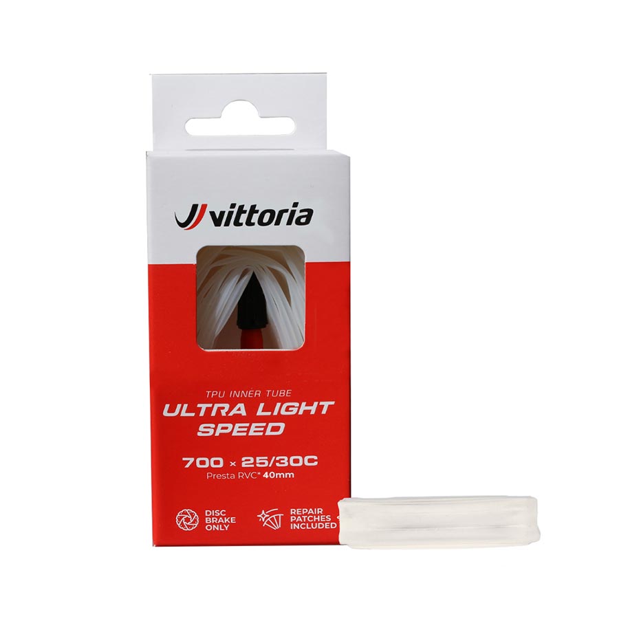 Vittoria, Ultra Light Speed (TPU), Tube, Presta, Length: 40mm, 700C, 25-30c