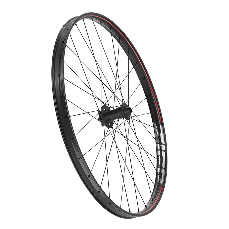 Zipp, 3ZERO MOTO B1, Wheel, Front, 27.5'' / 584, Holes: 32, 15mm TA, 110mm Boost, Disc IS 6-bolt, Slate Logo/Stealth Line