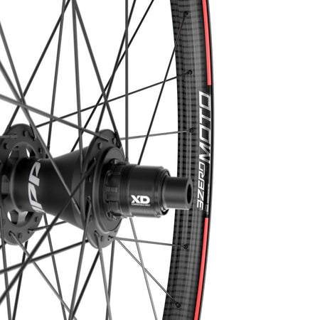 Zipp, 3ZERO MOTO B1, Wheel, Front, 27.5'' / 584, Holes: 32, 15mm TA, 110mm Boost, Disc IS 6-bolt, Slate Logo/Stealth Line