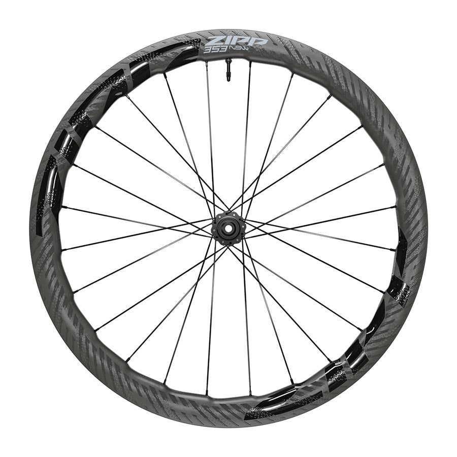 Zipp, 353 NSW Tubeless Disc A1, Wheel, Rear, 700C / 622, Holes: 24, 12mm TA, 142mm, Disc Center Lock, Shimano HG 11