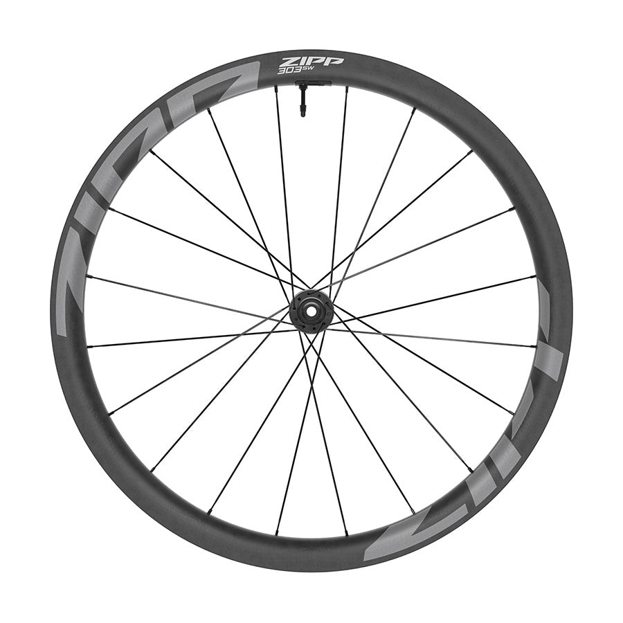 Zipp, 303 SW Tubeless Disc B1, Wheel, Front, 700C / 622, Holes: 20, 12mm TA, 100mm, Disc Center Lock