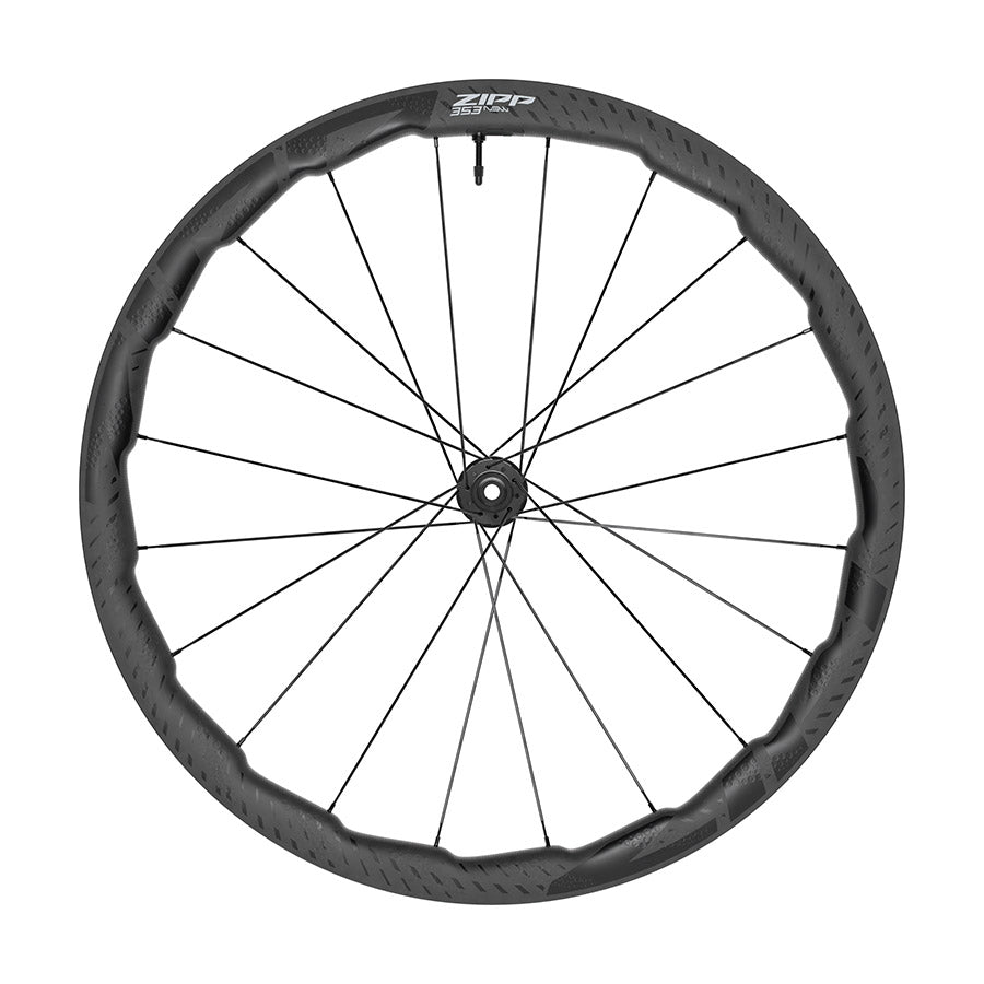 Zipp, 353 NSW Tubeless Disc B1, Wheel, Front, 700C / 622, Holes: 20, 12mm TA, 100mm, Disc Center Lock
