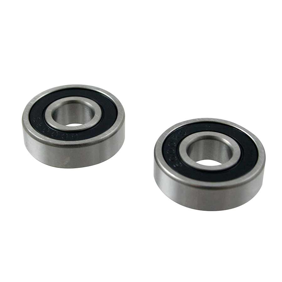 Wheels Manufacturing sealed ABEC 3 bearings with metal shields, shown in a close-up image highlighting their smooth, durable design.