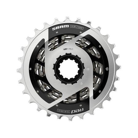 SRAM, XG-1290 E1, Cassette, Silver, Speed: 12, 10-28T, XD-R