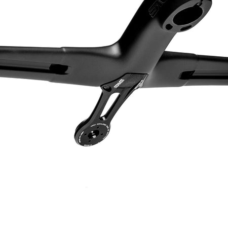 ENVE, SES AR Bar/110mm Stem Combo, Drop Handlebar, Integrated 110mm Stem, 380mm, Drop: 129mm, Reach: 76mm, Black