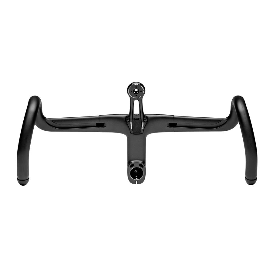 ENVE, SES AR Bar/110mm Stem Combo, Drop Handlebar, Integrated 110mm Stem, 380mm, Drop: 129mm, Reach: 76mm, Black
