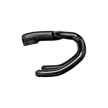 ENVE, SES AR Bar/130mm Stem Combo, Drop Handlebar, Diameter: Integrated 130mm, 380mm, Drop: 129mm, Reach: 76mm, Black