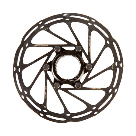 SRAM, Centerline CenterLock Black, 160mm, Center Lock