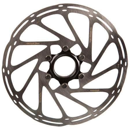 SRAM, Centerline CenterLock Black, 160mm, Center Lock