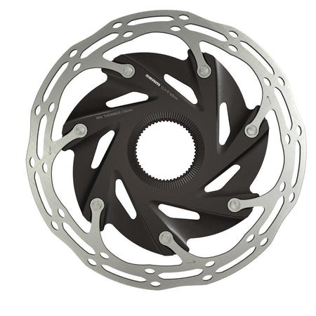 SRAM Centerline X Road CLX-R brake rotor with 140mm Center Lock for road bikes, featuring precision machined surface.