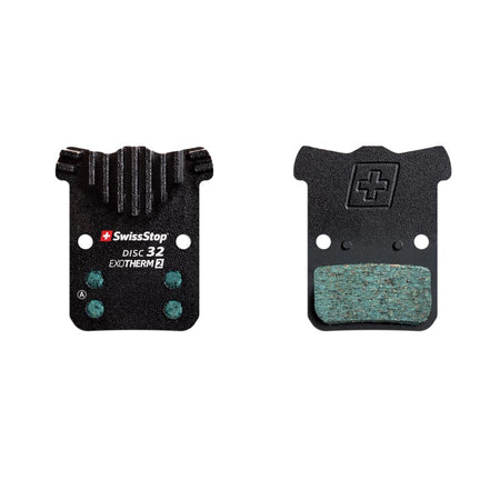 SwissStop, Exotherm2 28, Disc Brake Pads, Shape: Shimano G-Type/F-Type/J-Type, XTR BR-M9000, XT BR-M8100,  SLX BR-M7100, DEORE BR-M615, Organic, Pair