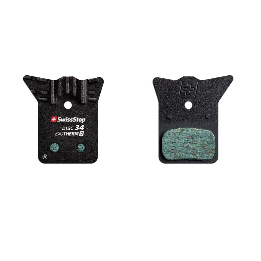 SwissStop, Exotherm2 28, Disc Brake Pads, Shape: Shimano G-Type/F-Type/J-Type, XTR BR-M9000, XT BR-M8100,  SLX BR-M7100, DEORE BR-M615, Organic, Pair