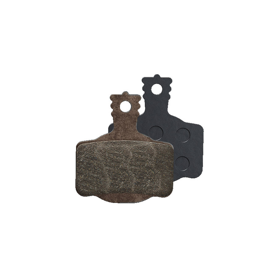 Magura MDP 7 black and grey brake pads for bicycle braking system, showing detailed rubber and metal components.