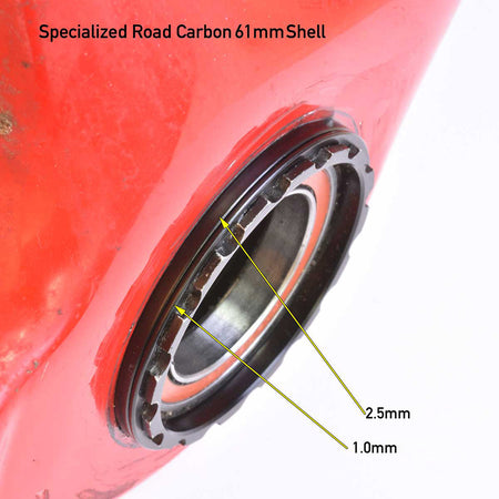 Wheels Manufacturing, BB Cup Spacer - 46mm