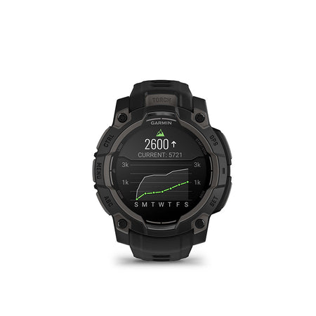 Garmin, Instinct 3 45mm AMOLED, Watch, Watch Color: Black, Wristband: Black - Silicone
