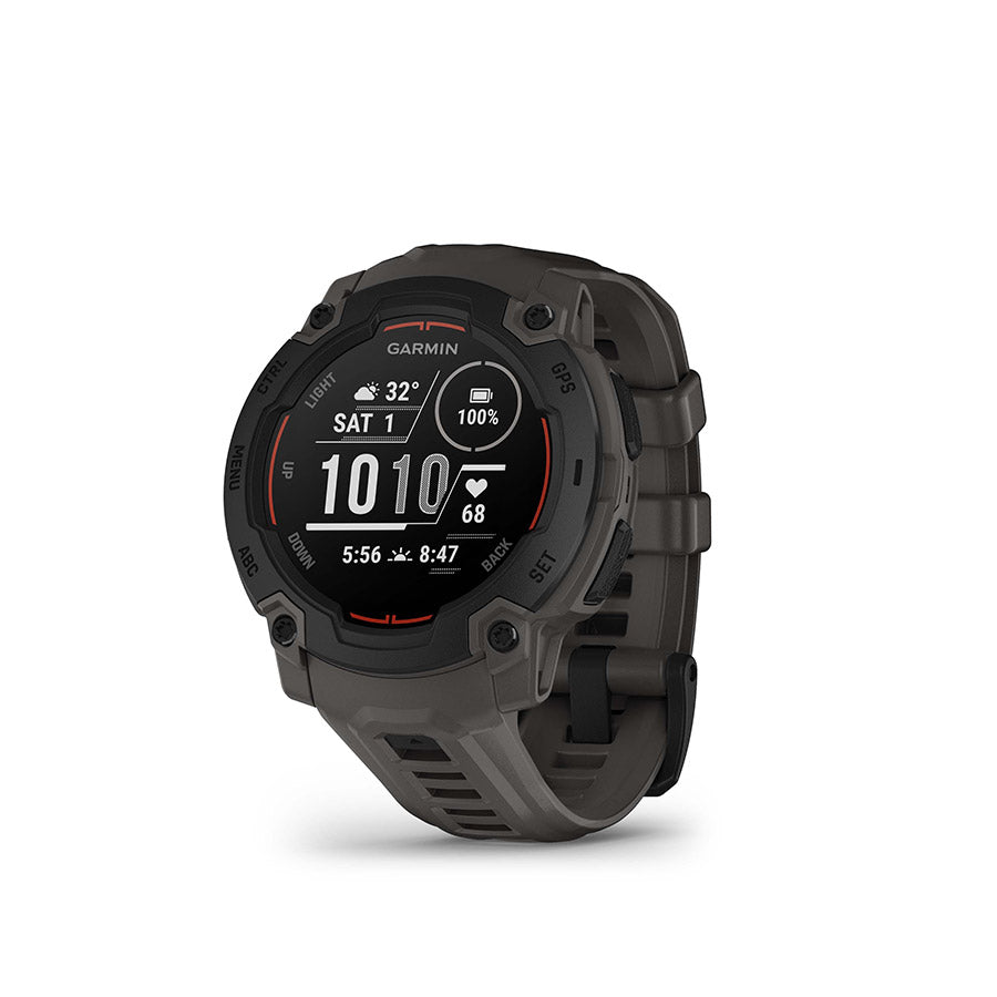 Garmin, Instinct E 45mm, Watch, Watch Color: Electric Lime, Wristband: Electric Lime - Silicone