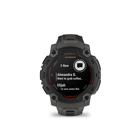 Garmin, Instinct E 45mm, Watch, Watch Color: Electric Lime, Wristband: Electric Lime - Silicone