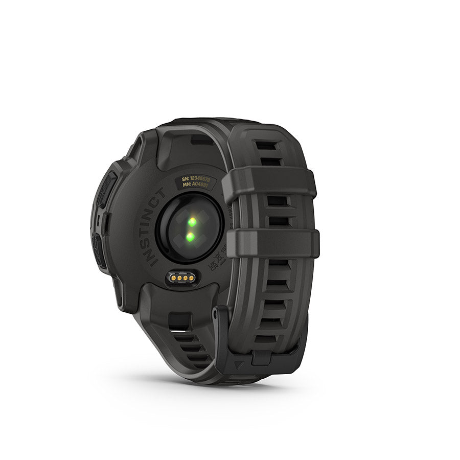 Garmin, Instinct E 45mm, Watch, Watch Color: Electric Lime, Wristband: Electric Lime - Silicone