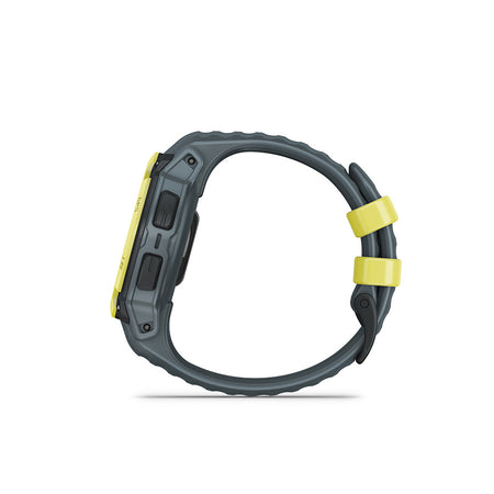 Garmin, Instinct E 40mm, Watch, Watch Color: Electric Lime, Wristband: Twilight - Silicone