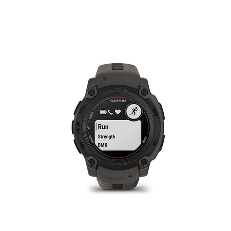 Garmin, Instinct E 40mm, Watch, Watch Color: Electric Lime, Wristband: Twilight - Silicone