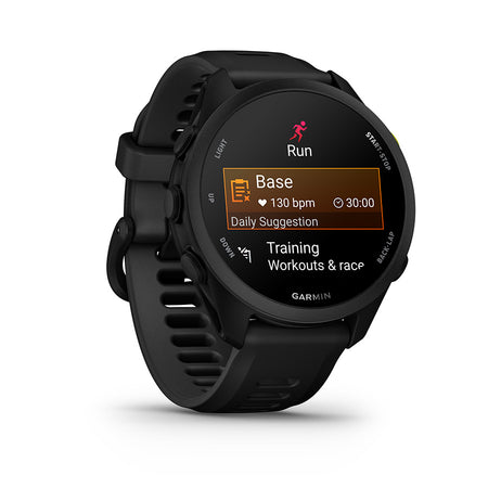 Garmin, Forerunner 70, Watch, Watch Color: Black, Wristband: Black - Silicone