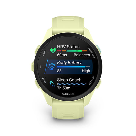 Garmin, Forerunner 70, Watch, Watch Color: Black, Wristband: Black - Silicone