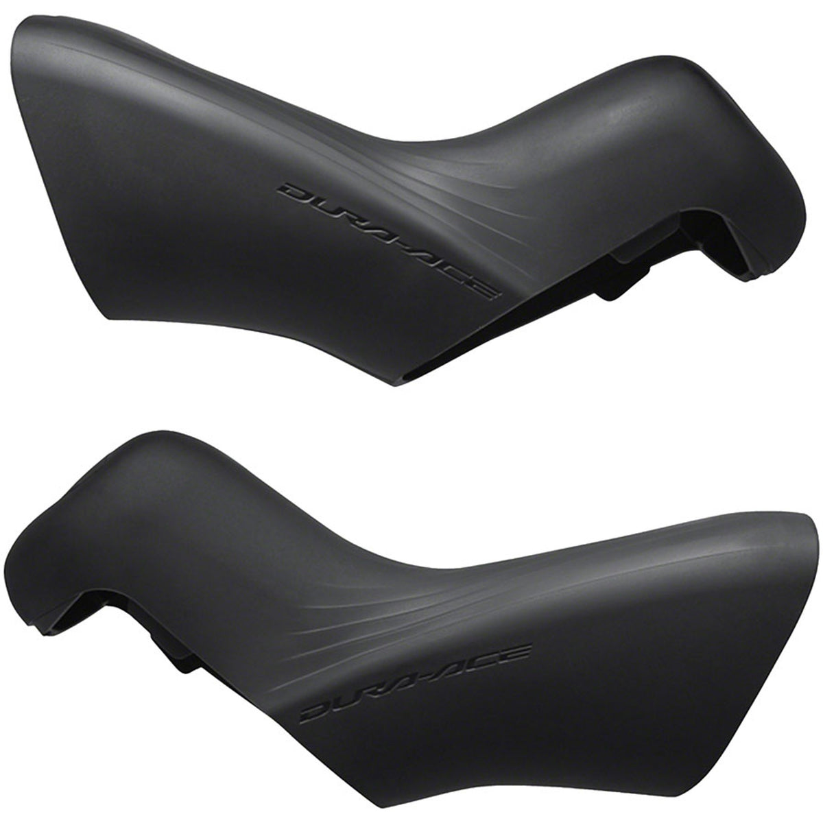 Shimano Di2 STI lever hood covers for brake shifters, designed for comfortable grip and precise control.