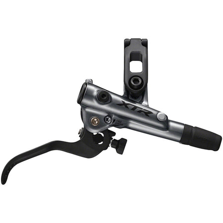 Shimano XTR BL-M9120 brake lever for mountain biking, showing ergonomic design and durable construction.