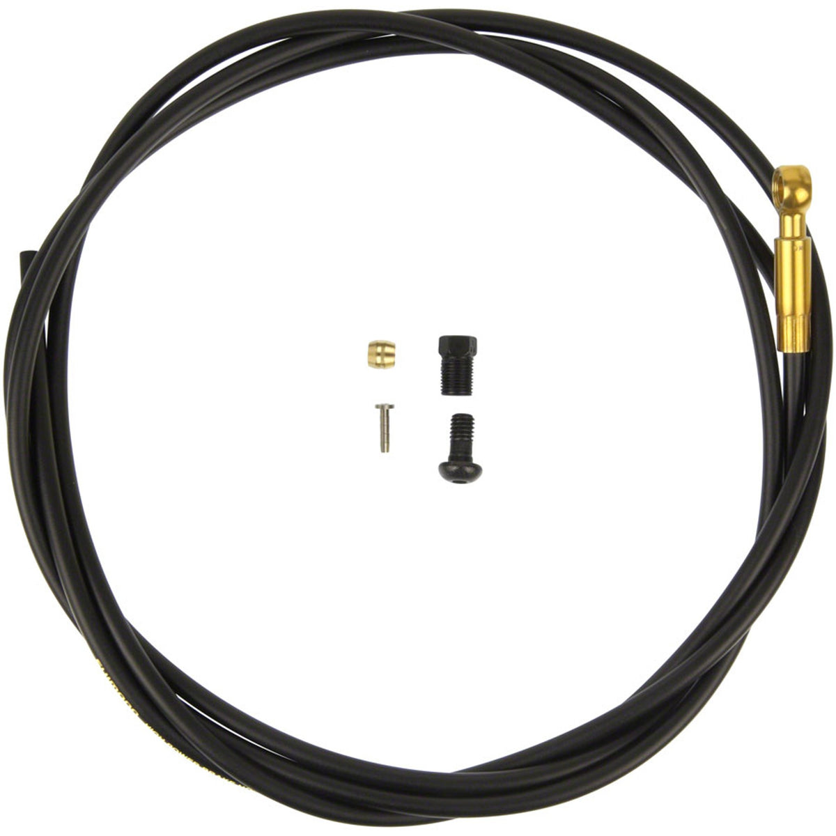 Shimano SM-BH90 disc brake hose and kit with brake cables and housing for mountain bike or road bike braking systems.