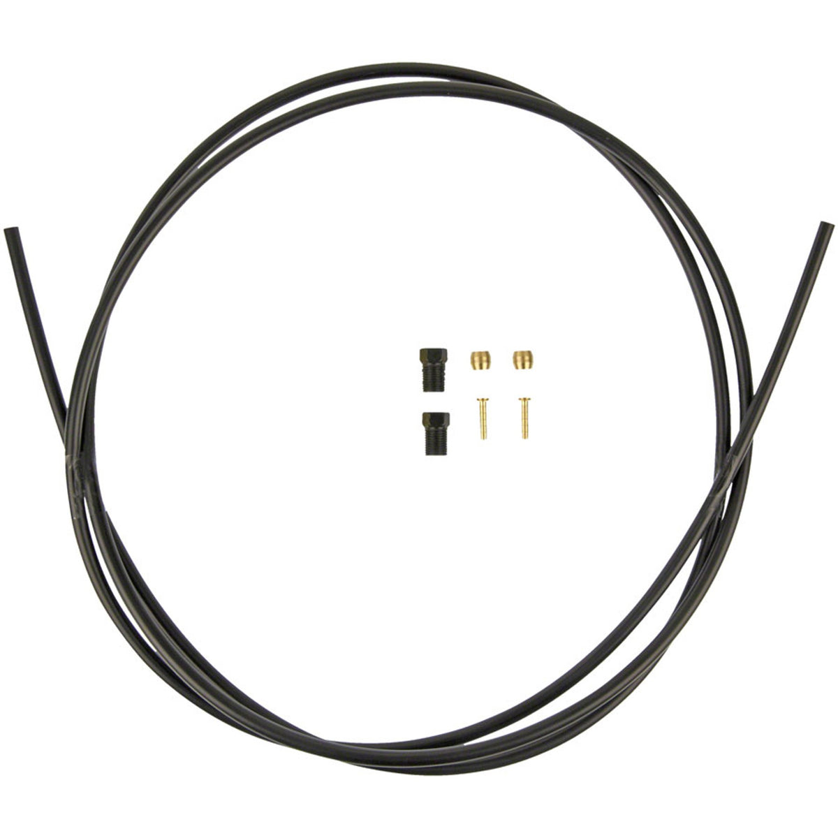 Shimano SM-BH59 disc brake hose and kit with brake cables and housing for mountain or road bike braking systems.