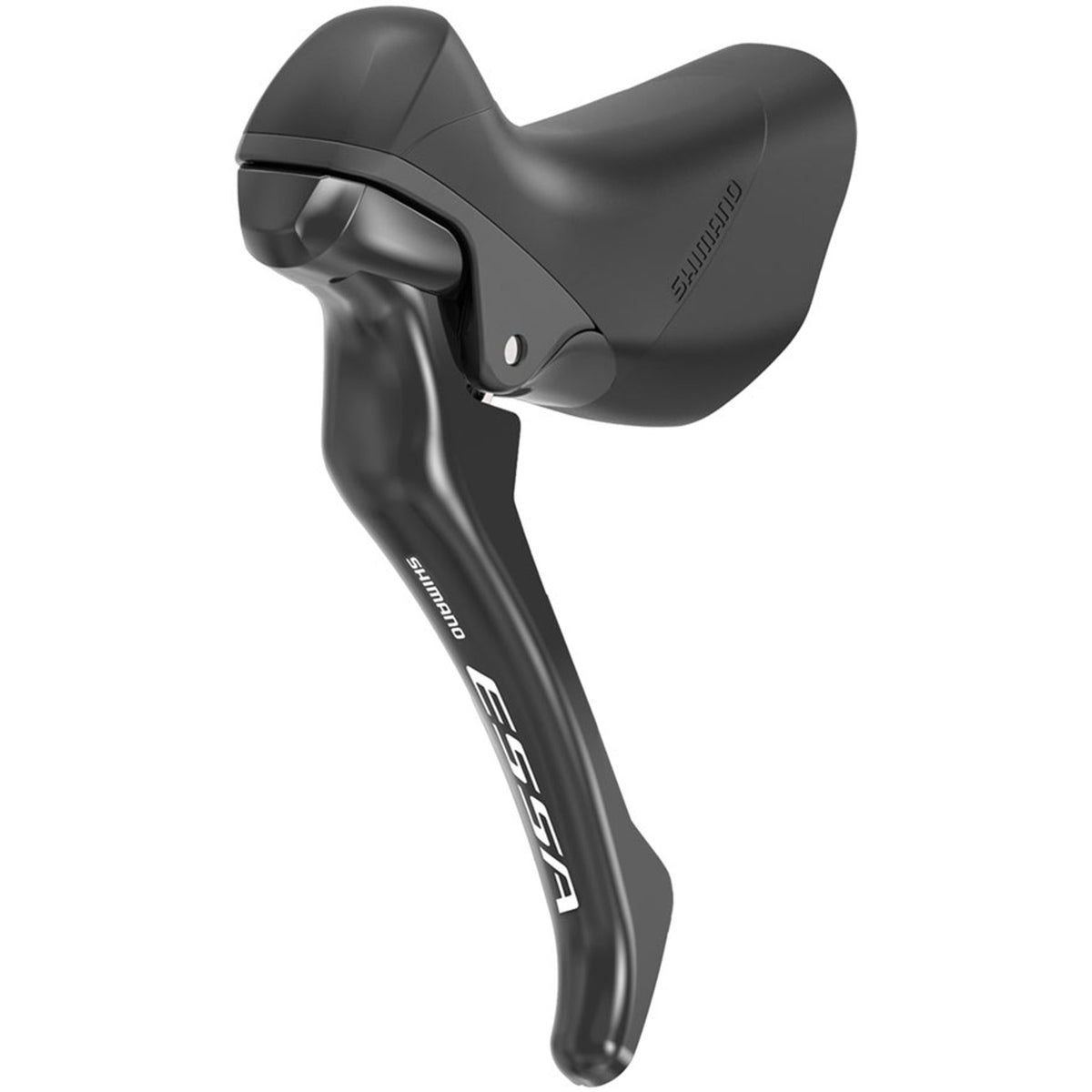 Shimano Essa BL-U2030L brake lever for bicycles, showcasing the sleek, ergonomic design and metal construction.