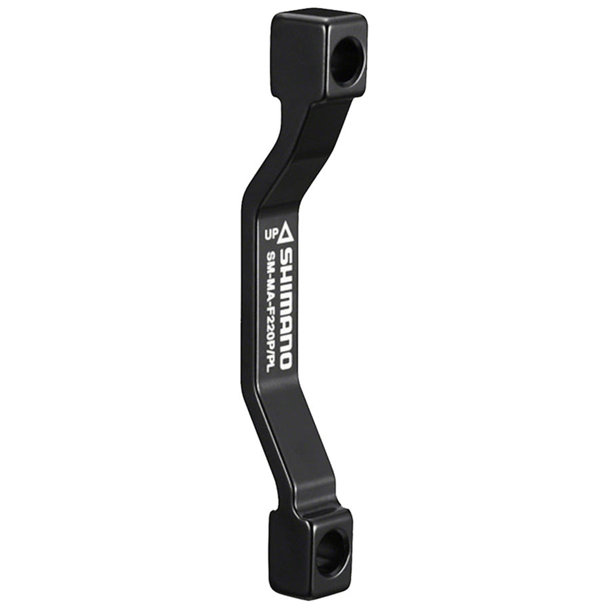 Shimano BR1702 disc brake adapter for bike brake system, durable metal component for secure mounting and performance.