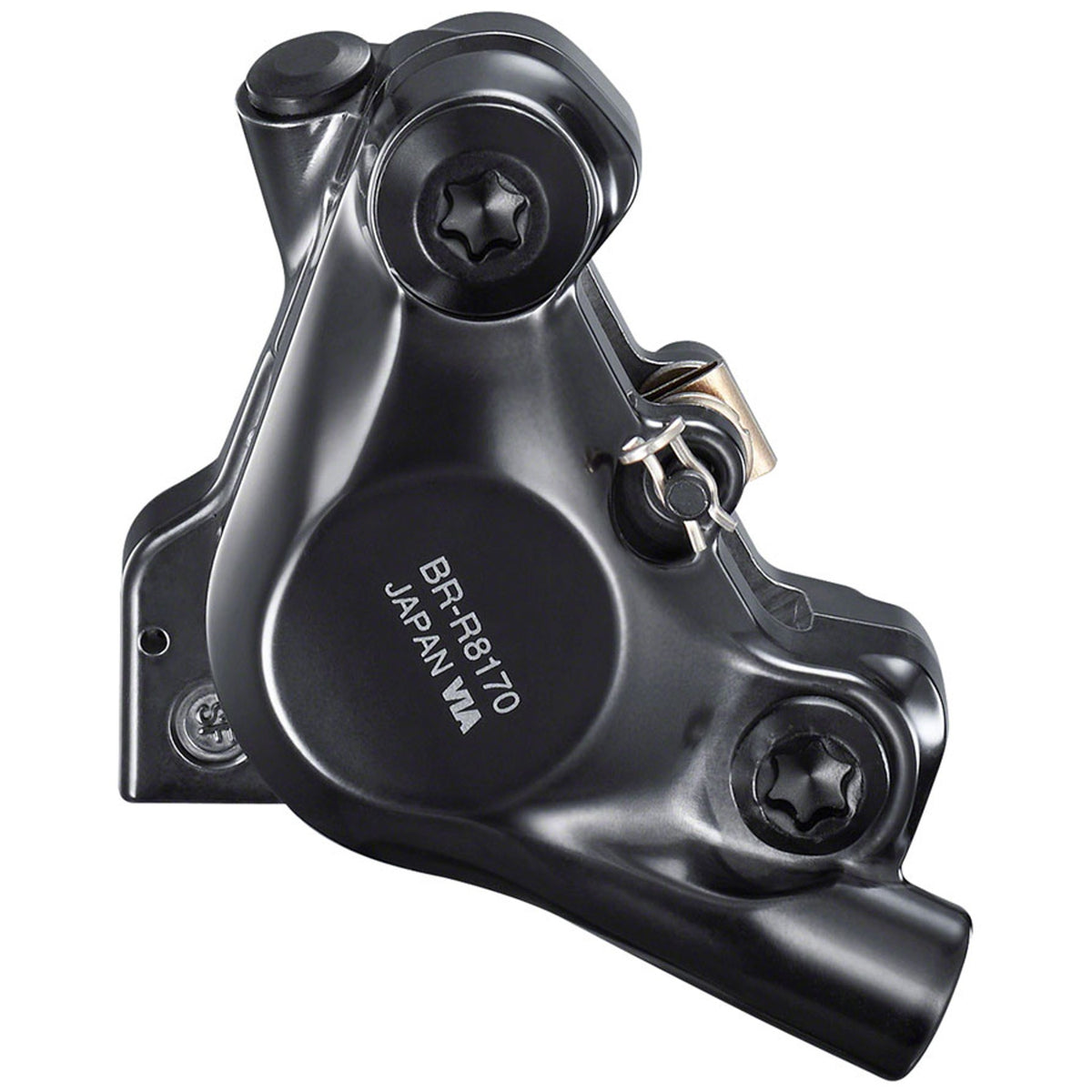 Shimano Ultegra BR-R8170 disc brake caliper with sleek design and hydraulic disc brake components for high-performance cycling.