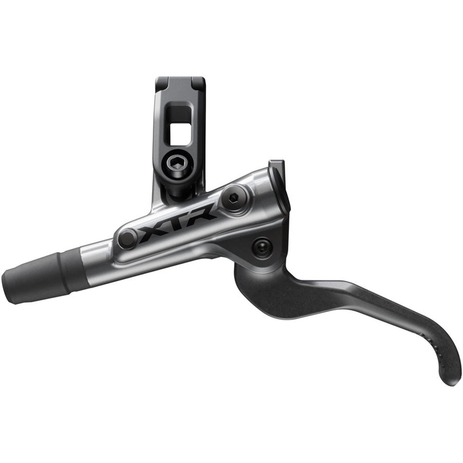 Shimano XTR M9200 XC disc brake and lever set with black caliper and hydraulic brake lever for mountain biking.