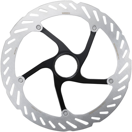 Shimano RT-CL700 disc brake rotor for mountain bikes, featuring vented design and mounting holes for reliable braking performance.