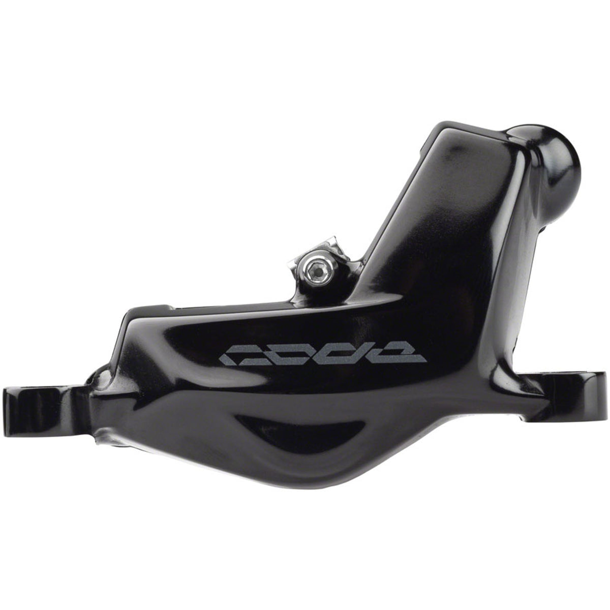 SRAM Code Stealth Series 4-piston front/rear disc brake calipers with post mount for powerful stopping performance.