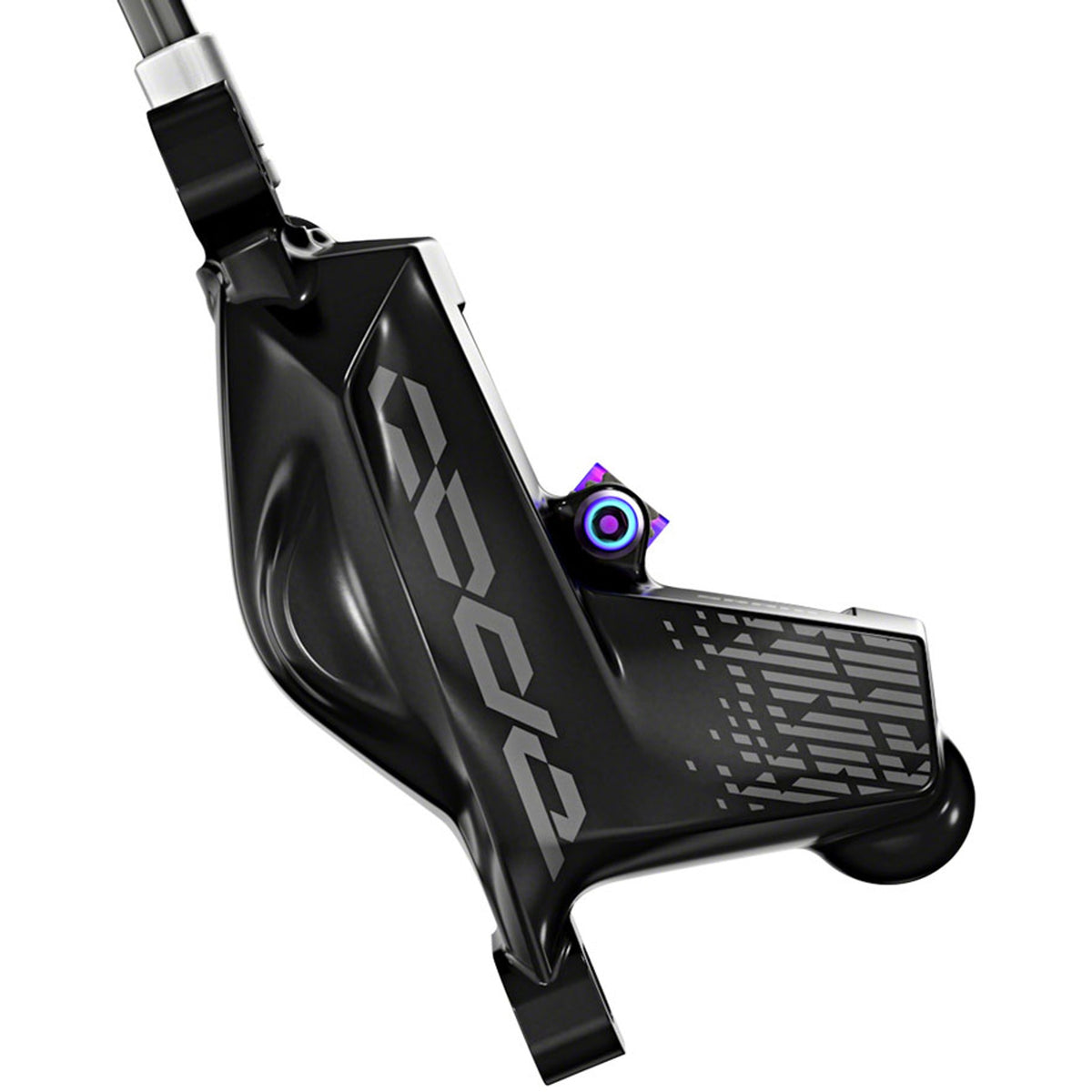 SRAM Code RSC hydraulic disc brake with post mount, featuring sleek design and high-performance components for mountain biking.