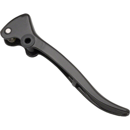 SRAM brake lever blade and shifter paddle assembly for mechanical shifters, showing detailed metal components and mounting points.