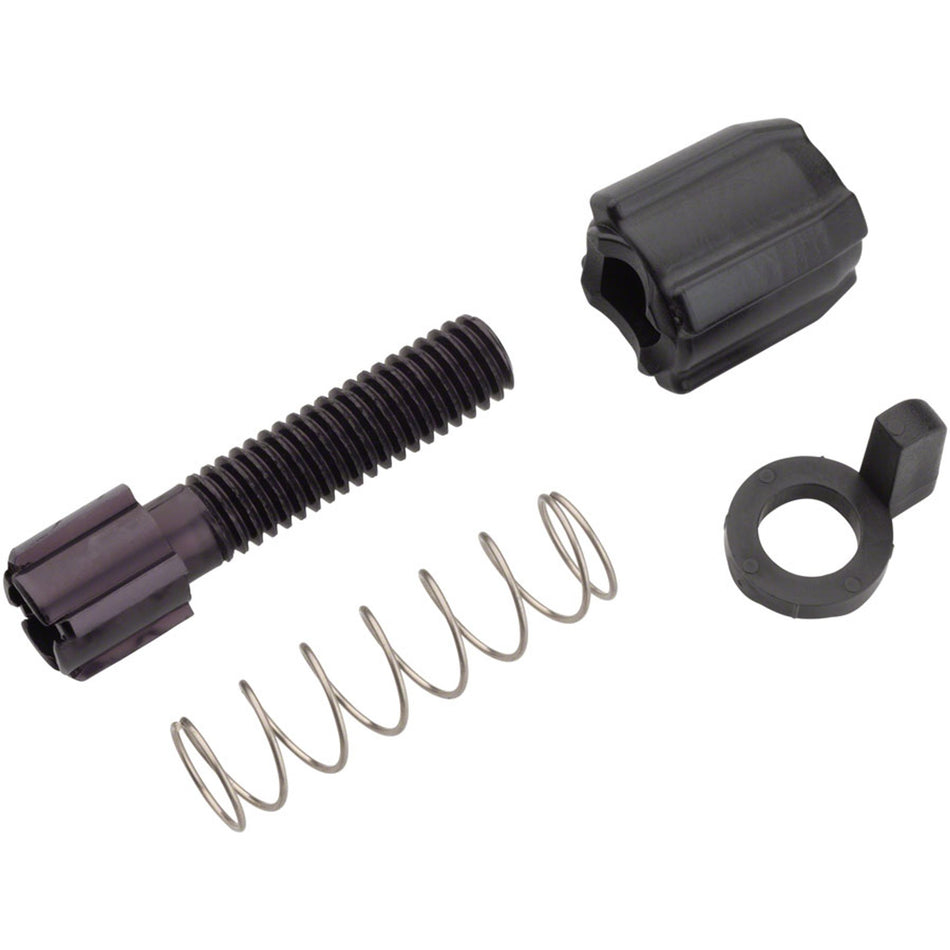 Shimano BR-R7000 cable adjusting bolt unit for caliper brake, shown with metal components and fittings.