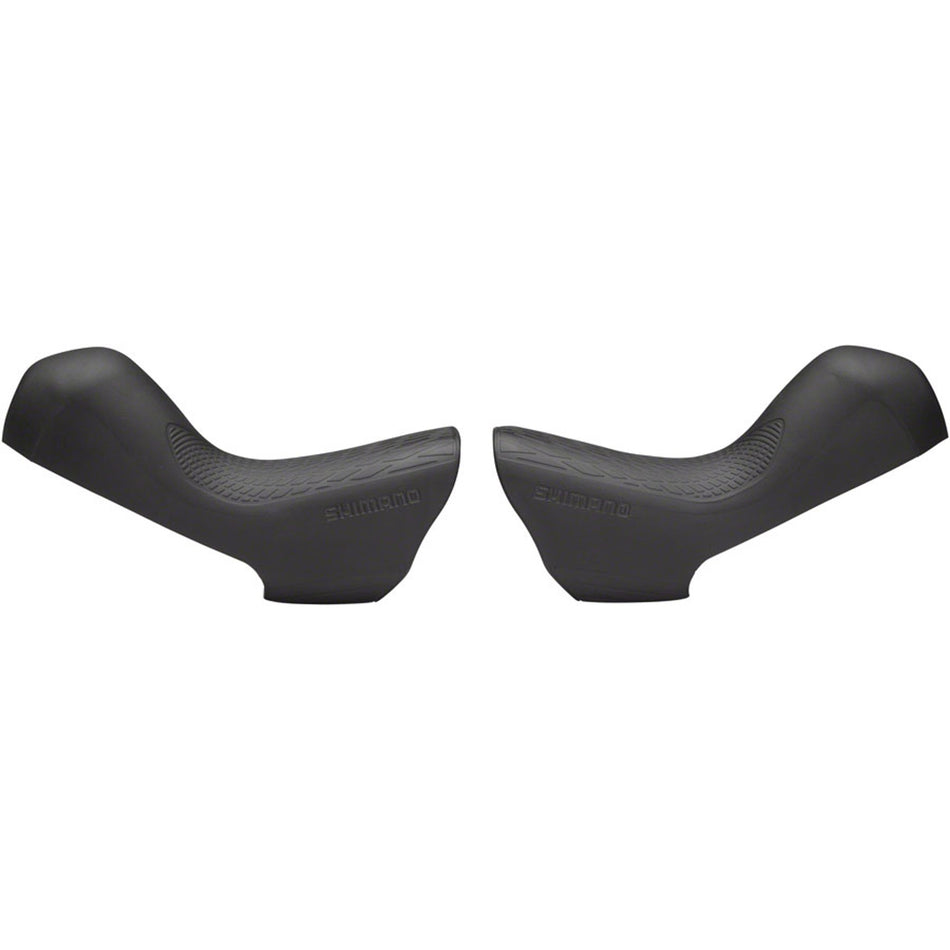 Shimano Road Brake Lever Hoods for bike brake parts and accessories, showing close-up of textured rubber grip and branding.