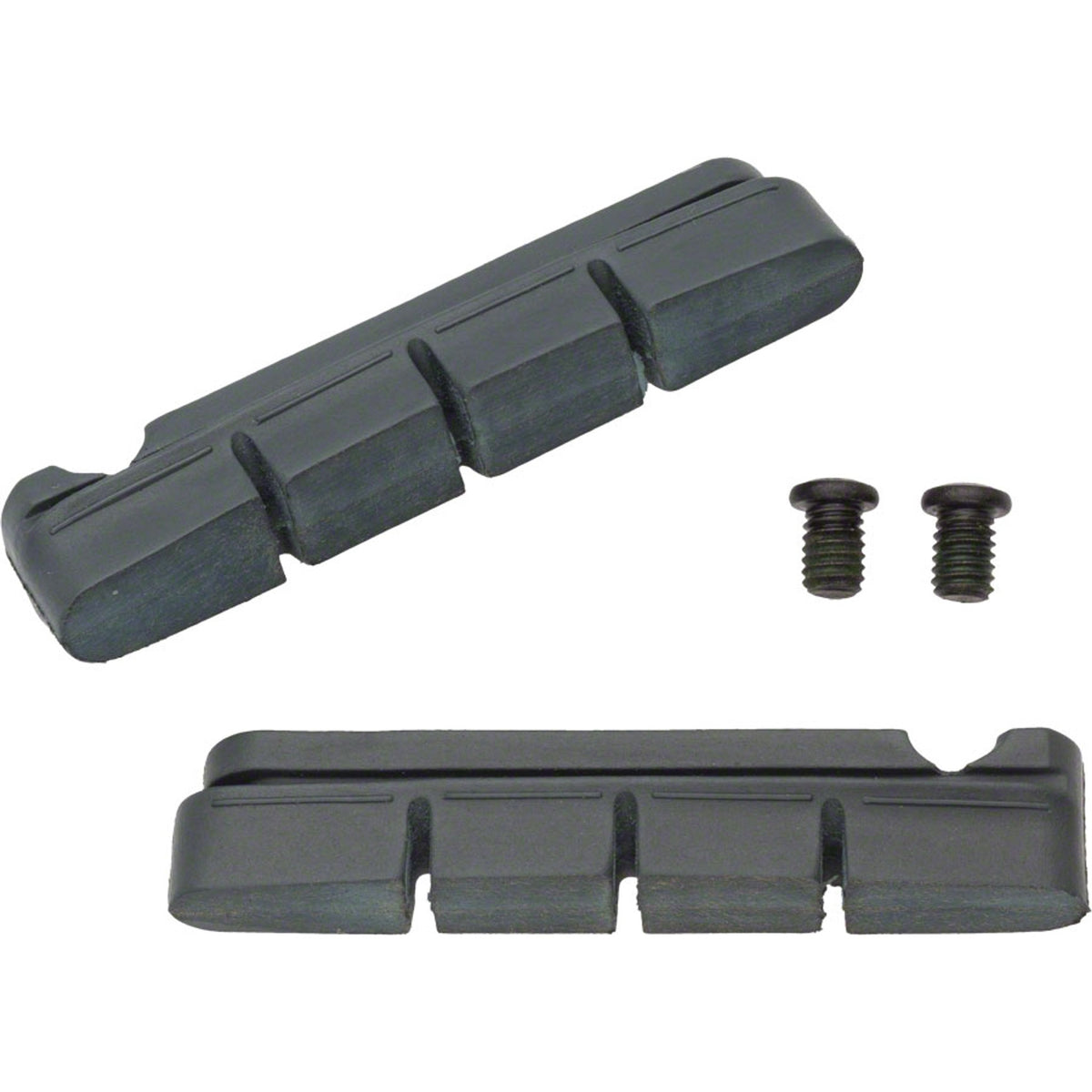Shimano replacement brake pads for road bike brake shoes, shown with the BR7936 model in a close-up view.