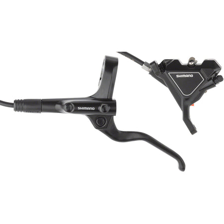 Shimano Acera BL-MT201 disc brake with BR-UR300 lever, showcasing the black hydraulic disc brake system for mountain bikes.