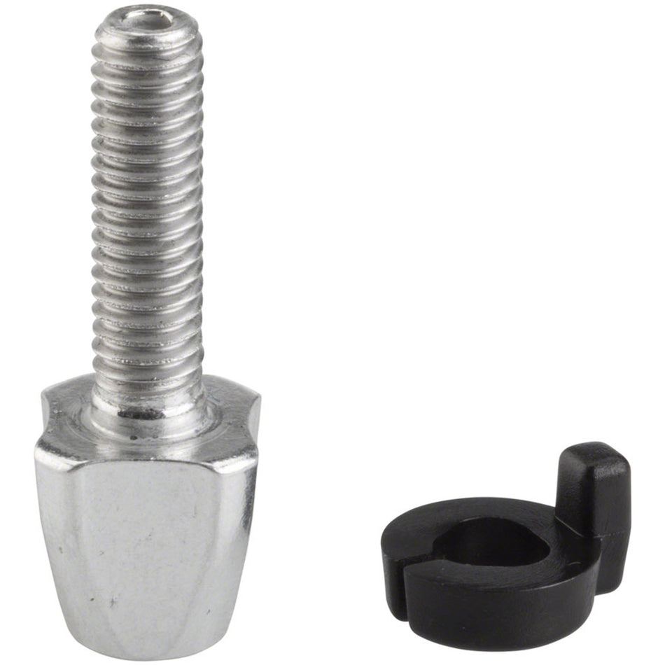 Shimano cable guides and accessories for bike cable and housing management, shown in the image.