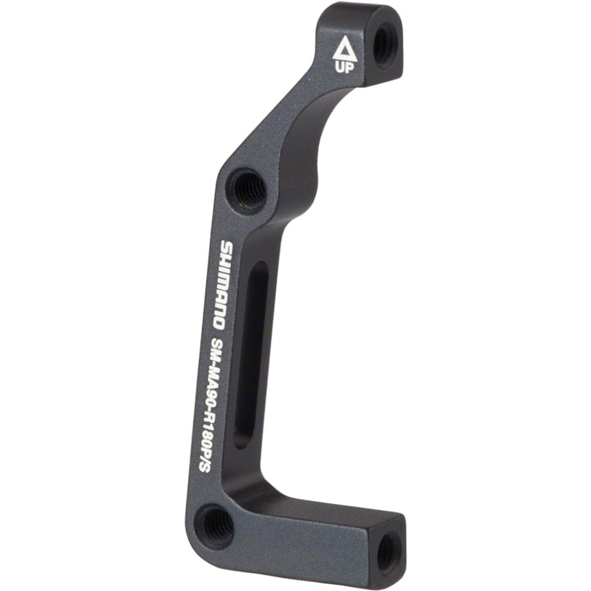 Shimano disc brake adapter for bike brake system, compatible with brake parts and accessories, shown in the image.