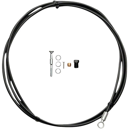 Shimano SM-BH90 disc brake hose and kit with brake cables and housing for bicycle disc brake systems.