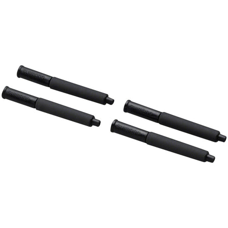 Shimano housing end caps for cables, small black ferrules used to secure and finish cable ends in bicycle shifting and brake systems.
