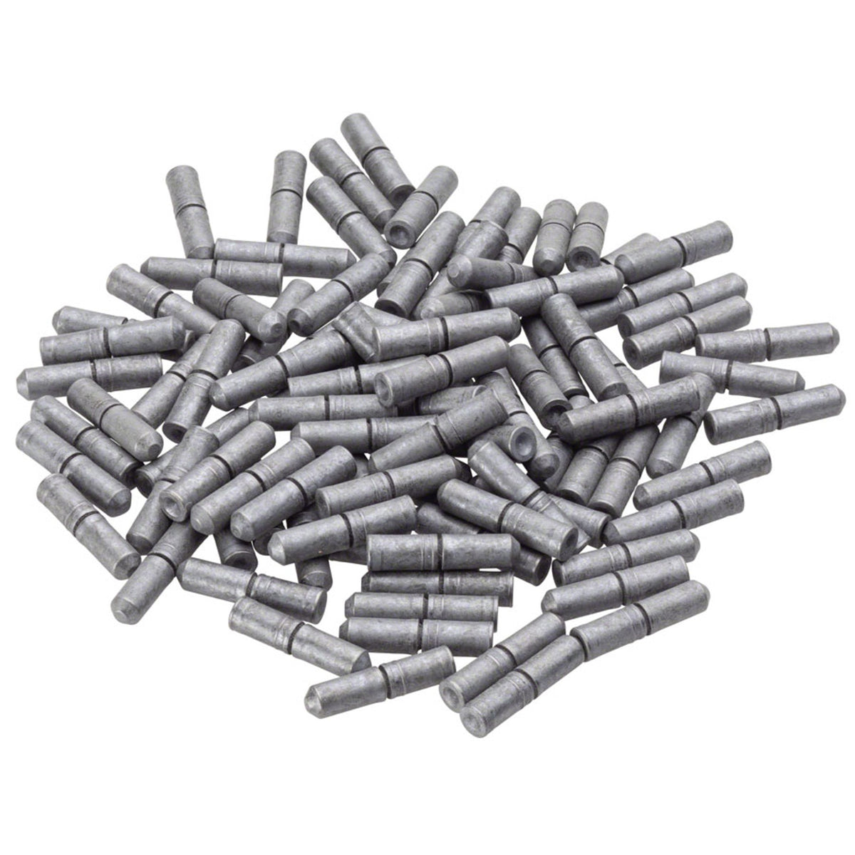 Shimano chain links and pins for bicycle chains, showing metal connectors and pins for chain assembly or repair.