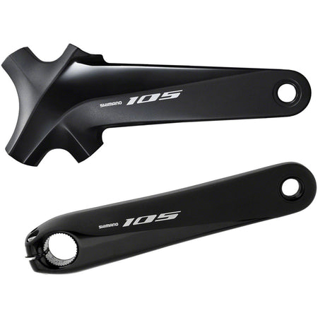 Shimano 105 FC-R7000 crankset with double chainrings and crank arms, bicycle drivetrain component, CK1078 model.