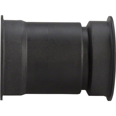 Black SRAM non-threaded bottom bracket for bicycles, showing the compact, cylindrical design with smooth finish.
